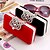cheap Clutches &amp; Evening Bags-Women&#039;s Bags Polyester Evening Bag Crystal / Rhinestone Solid Colored Black / Red