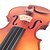 abordables Violines-rayas de tigre arce luz mudos Zaomu accesorios en el violín + hombro + cuerdas + sintonizador + mute + resina + arco + cuadro