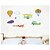 cheap Wall Stickers-Decorative Wall Stickers - Plane Wall Stickers Animals / Christmas Decorations / Cartoon Living Room / Bedroom / Bathroom