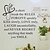 halpa Seinätarrat-Wall Stickers Wall Decals, Life is Short English Words &amp; Quotes PVC Wall Stickers