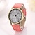 お買い得  レディース腕時計-女性の新聞オックスフォードバンドクォーツ腕時計をダイヤル(アソートカラー)C&amp;amp;d318
