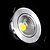Недорогие Светодиодные встраиваемые светильники-Потолочный светильник Осветительная панель Утапливаемое крепление 5 светодиоды COB Тёплый белый 400-500lm 3000-3500K AC 85-265V
