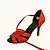 رخيصةأون أحذية لاتيني-الصنادل النساء للتخصيص اللاتينية الساتان أحذية الرقص (أكثر الألوان)