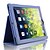 billige Tablett-etuier&amp;Skjermbeskyttere-Etui Til Apple med stativ / Autodvale / aktivasjon Heldekkende etui Ensfarget PU Leather til iPad 4/3/2 / iPad (2017)