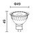 baratos Lâmpadas-GU5.3(MR16) Lâmpadas de Foco de LED MR16 COB 400-450 lm Branco Quente AC 12 V 4 pçs