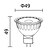 voordelige Gloeilampen-IENON 400-450 lm GU5.3 (MR16) LED-spotlampen MR16 LED-kralen COB Koel wit 12 V / 5 stuks / RoHs / GS