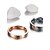 cheap Rings-Couple&#039;s Couple Rings Titanium Steel Party Daily Jewelry / Rhinestone