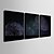 cheap Prints-E-HOME® Stretched LED Canvas Print Art The Night Scene Flash Effect LED Flashing Optical Fiber Print Set of 3