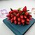 olcso Művirág-díszítő virágok fehér piros 12 fejjel valós érintés tulipán bundle szár 10.23 &quot;lakberendezési
