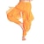abordables Ropa de danza del vientre-Danza del Vientre Mujer Entrenamiento Rendimiento Cintura Media Gasa Poliéster / Desempeño