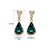 cheap Jewelry Sets-Crystal High End Crystal Jewelry Set Drop Crystal Earrings Jewelry Golden / Silver For Wedding Party Casual / Necklace