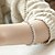 cheap Bracelets-Women&#039;s Crystal Chain Bracelet Tennis Bracelet Love Ladies Luxury Work Casual Fashion Sterling Silver Bracelet Jewelry Silver For Wedding Party Masquerade Engagement Party Prom Promise / Zircon