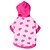 cheap Dog Clothes-Cat Dog Hoodie Puppy Clothes Heart Winter Dog Clothes Puppy Clothes Dog Outfits Blue Pink Costume for Girl and Boy Dog Polar Fleece XS S M L