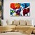 cheap Abstract Paintings-Hand-Painted Abstract Horizontal Canvas Oil Painting Home Decoration One Panel