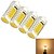 cheap LED Bi-pin Lights-YouOKLight 4pcs 5 W 400-450 lm G4 LED Corn Lights T 4 LED Beads COB Decorative Warm White 12 V / 4 pcs / RoHS