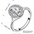Χαμηλού Κόστους Vip Deal-μόδα ασημένιο δαχτυλίδι με στρας Kiri γυναικών