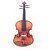 economico Violini-muti acero luce strisce di tigre Zaomu accessori sul violino + spalla + stringhe + tuner + mute + colofonia + arco + scatola