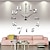 cheap Wall Clocks-Frameless Large DIY Wall Clock, Modern 3D Wall Clock with Mirror Numbers Stickers for Home Office Decorations Gift 120X120cm
