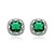 Χαμηλού Κόστους Σκουλαρίκια-Γυναικεία Λευκό Cubic Zirconia Κουμπωτά Σκουλαρίκια - Cubic Zirconia Κοσμήματα Κόκκινο / Πράσινο / Μπλε Για