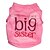 cheap Dog Clothes-Cat Dog Shirt / T-Shirt Puppy Clothes Letter &amp; Number Dog Clothes Puppy Clothes Dog Outfits Pink Costume for Girl and Boy Dog Terylene XS S M L