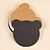 cheap Stickers, Labels &amp; Tags-50pcs Cute Bear Kraft Paper Hang Tags Lables for Bookmark Gift Bakery Packaging Wedding Party Price Cards (More Colors)