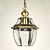billiga Lyktdesign-22(9&quot;) Ministil Hängande lampor Glas Utomhus Elektropläterad Traditionell / Klassisk 110-120V / 220-240V