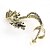 tanie Modne kolczyki-Damskie Ear Cuffs damska Vintage Moda Kolczyki Biżuteria Srebrny / Brązowy Na Codzienny