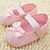 abordables Zapatos de Bebé-Chica Bailarinas Primeros Pasos Zapatos de Cuna Tejido Primavera Verano Otoño Boda Casual Vestido Fiesta y Noche Volantes Cinta Adhesiva