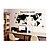 baratos Adesivos de Parede-Autocolantes de Parede Decorativos - Etiquetas de parede de mapa Desenho Animado Sala de Estar / Quarto / Banheiro / Removível