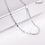 cheap Necklaces-Jewelry Chain Necklaces Wedding / Party / Daily / Casual / Sports Alloy Women Silver Wedding Gifts