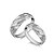 tanie Modne pierścionki-Damskie Duże pierścionki Korygujący Srebro standardowe Biżuteria Na Impreza