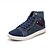 cheap Men&#039;s Sneakers-Men&#039;s Spring Summer Fall Winter Canvas Casual Flat Heel Black Blue Gray