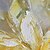 cheap Floral/Botanical Paintings-Oil Painting Hand Painted - Abstract Floral / Botanical Modern Stretched Canvas
