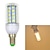 Недорогие Лампы-550 lm E14 LED лампы типа Корн T 36 светодиоды SMD 5730 Тёплый белый AC 220-240V
