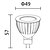 halpa Lamput-GU5,3(MR16) LED-kohdevalaisimet MR16 COB 400-450 lm Lämmin valkoinen Kylmä valkoinen AC 12 V 5 kpl