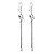 cheap Earrings-Women&#039;s Stud Earrings Tassel Statement Jewelry Sterling Silver Jewelry For