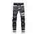 cheap Men&#039;s Pants-Sport Cotton Sweatpants Pants Solid Colored Black Red Navy Blue