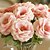 cheap Artificial Flower-Artificial Flowers 2 Branch Modern Style Roses Tabletop Flower