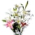 olcso Művirág-Művirágok 1 Ág Modern stílus Liliom Asztali virág