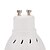 olcso LED-es szpotlámpák-10pcs 1.5 W LED szpotlámpák 450-550 lm GU10 18 LED gyöngyök SMD 5630 Meleg fehér Hideg fehér 220-240 V / 10 db.