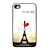 voordelige Telefoonhoesjes-gepersonaliseerd geval ik houd van Parijs Eiffeltoren ontwerp metalen behuizing voor de iPhone 4 / 4s