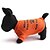 Χαμηλού Κόστους Ρούχα για σκύλους-Γάτα Σκύλος Φανέλα Γράμμα &amp; Αριθμός Ρούχα για σκύλους Ρούχα κουταβιών Στολές για σκύλους Πορτοκαλί Στολές για κορίτσι και αγόρι σκυλί Βαμβάκι XS Τ M L