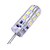 billiga LED-bi-pinlampor-8st 1 W LED-lampa 100-120 lm G4 T 24 LED-pärlor SMD 3014 Bimbar Varmvit 12 V