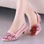 cheap Women&#039;s Flats-Women&#039;s Shoes Pointed Toe Chunky Heel Sandals with Split Joint Shoes More Colors available