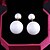 זול עגילים אופנתיים-בגדי ריקוד נשים עגילים צמודים כדור קפוא כדור שני אבן כדור זול נשים בסיסי סגנון מינימליסטי עגילים תכשיטים לבן / שחור / סגול עבור Party יומי קזו&#039;אל