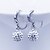 cheap Earrings-Women&#039;s Drop Earrings Classic Sterling Silver Imitation Diamond Jewelry For