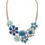 levne Módní náhrdelníky-Dámská móda čerstvé sladké květiny klavikulární slitina náhrdelník
