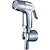 preiswerte Bidet-Armaturen-Multifunktions-Bidethahn mit Halter Chrom WC-Bidet-Handbrause selbstreinigend modern silbern