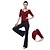 cheap Yoga Clothing-Yoga Fashion Color Half Sleeve Top Unique Collar And Pants
