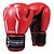 tanie Rękawice bokserskie-Boxing Bag Gloves Pro Boxing Gloves Boxing Training Gloves For Martial Arts Mixed Martial Arts (MMA) Full Finger Gloves Protective PU(Polyurethane) Kid&#039;s Men&#039;s - Red